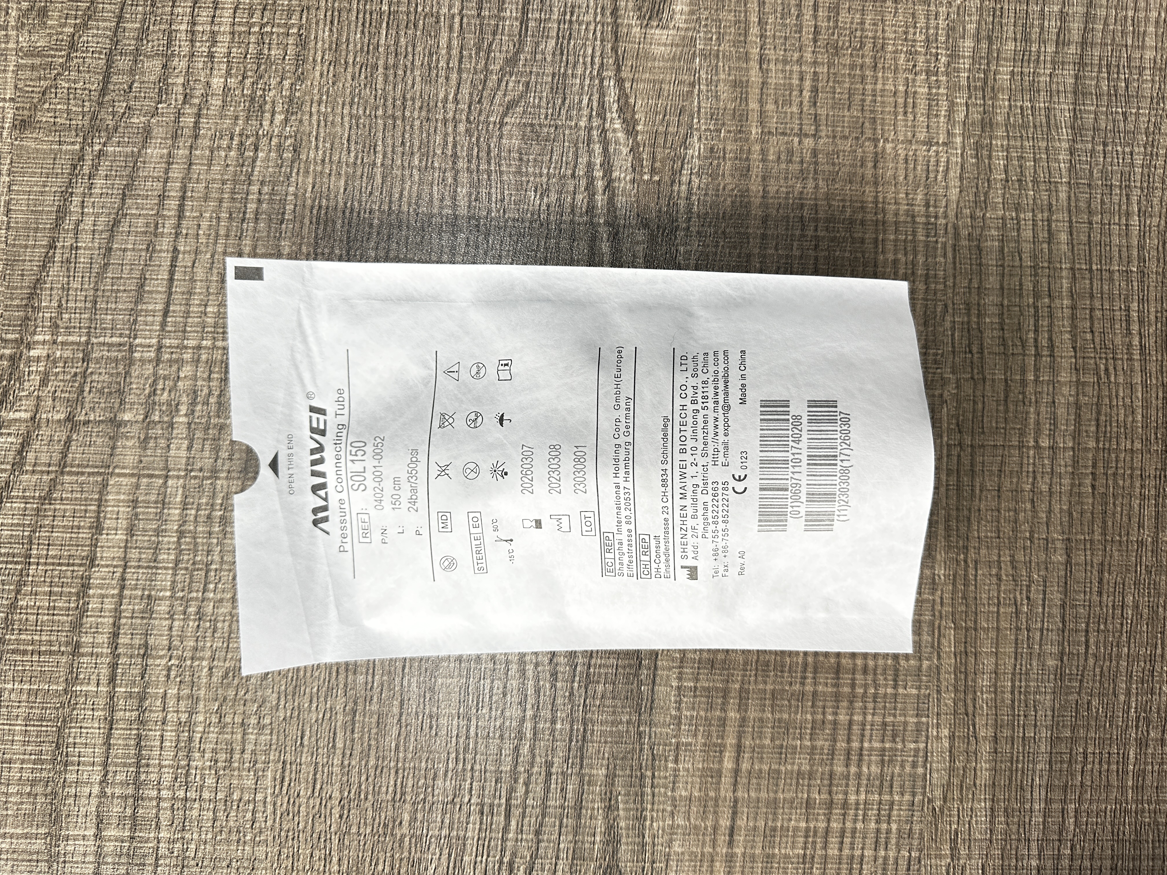 S0L150 Label